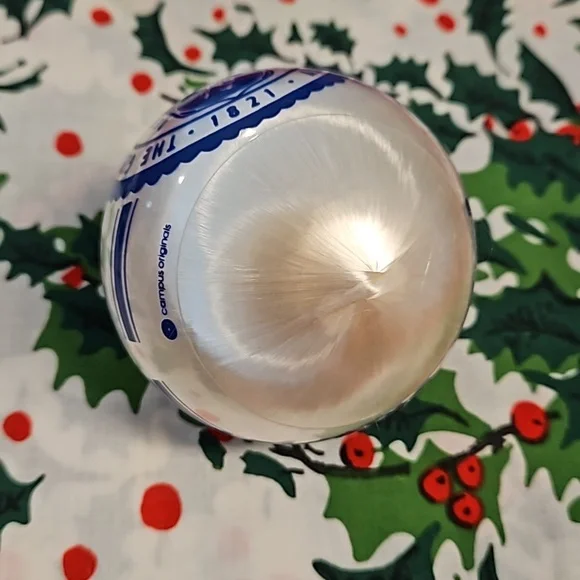 'The George Washington University 1821' Christmas tree ornament blue white Alumn - Picture 6 of 6